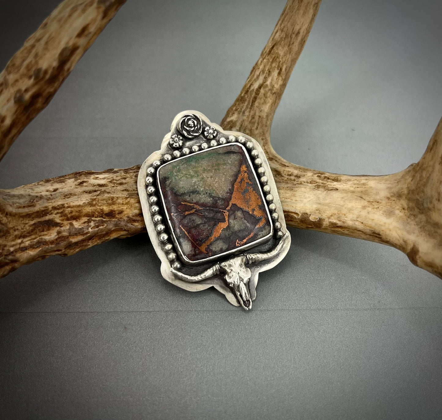 Sonora Sunset Longhorn Pendant