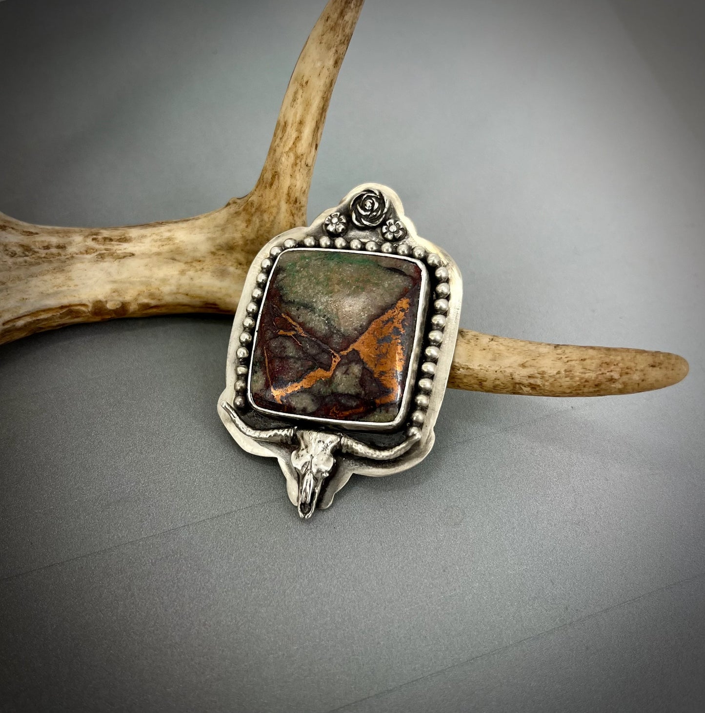 Sonora Sunset Longhorn Pendant