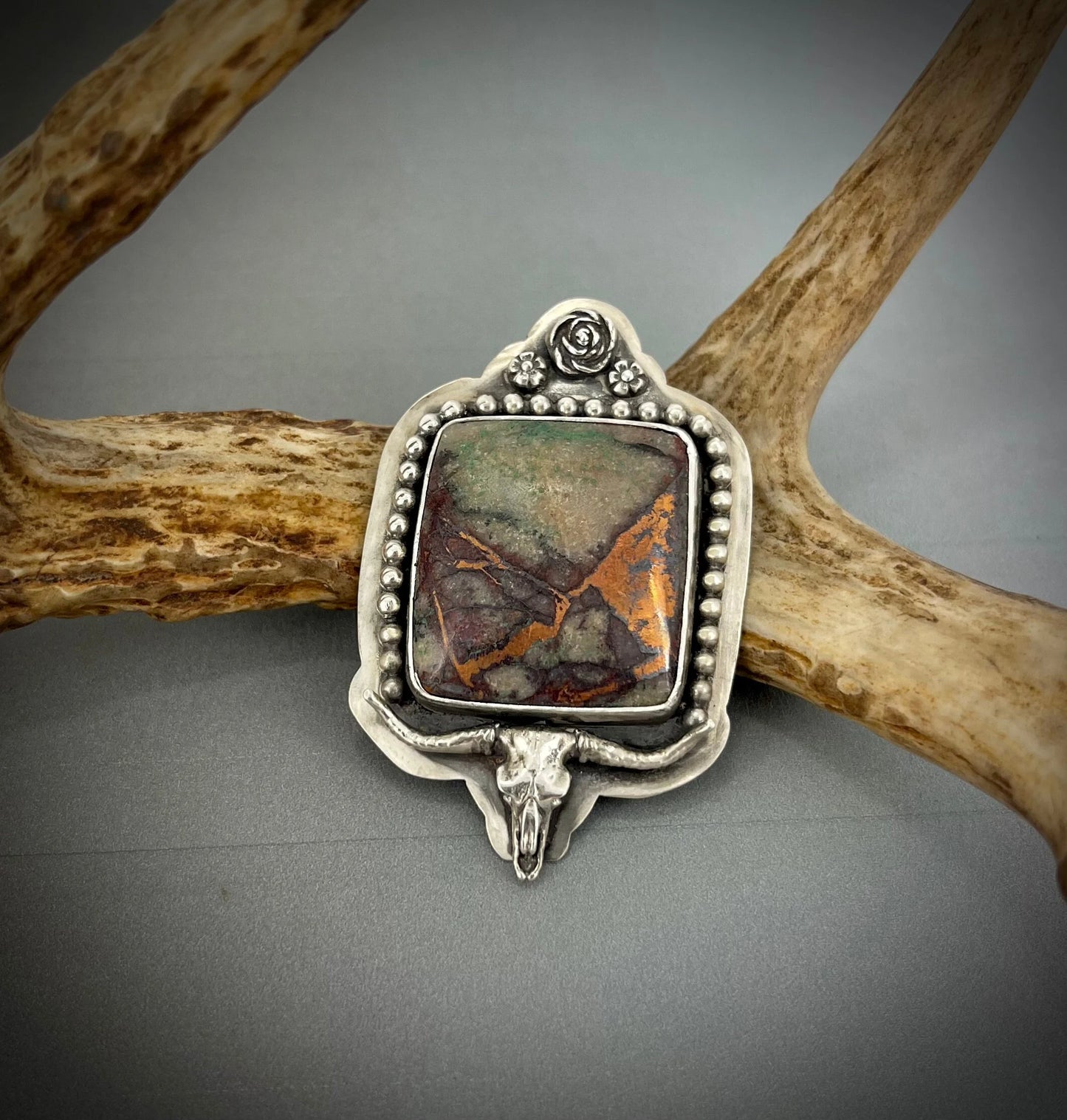 Sonora Sunset Longhorn Pendant