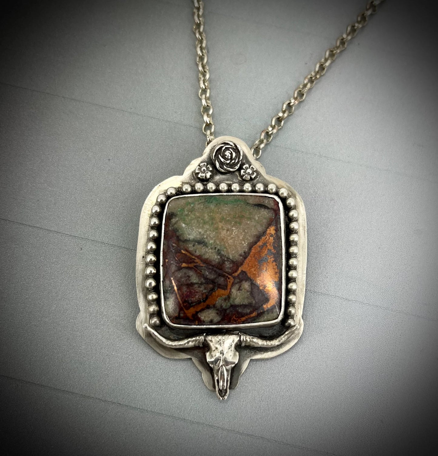 Sonora Sunset Longhorn Pendant