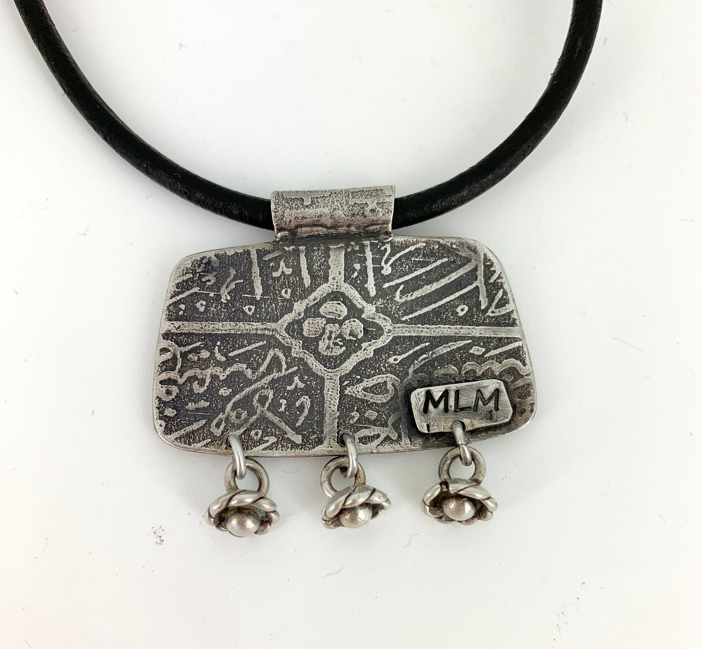 Artifact Arabic Calligraphy in Sterling Silver